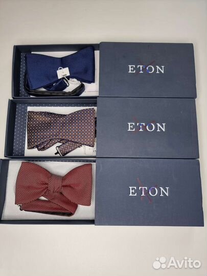 Бабочка Eton. Премиум качество. Шелк