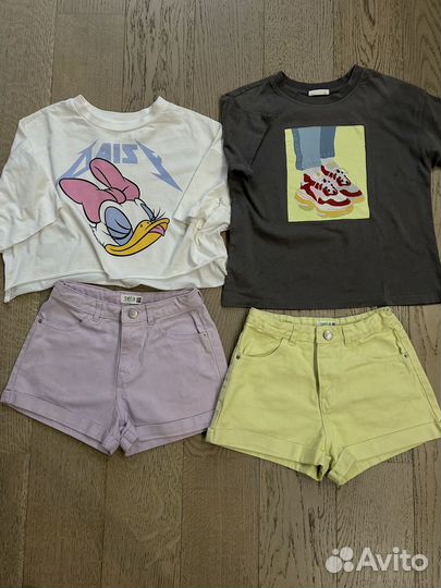 Вещи для девочки пакетом 128