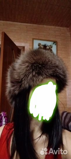 Шапка женская натуральная кожа/мех