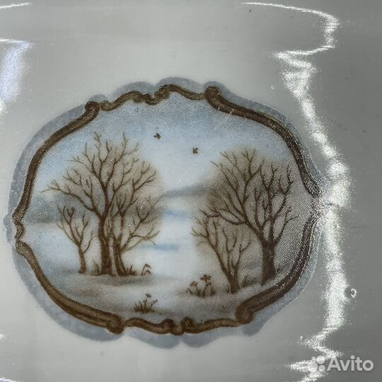 Блюдо тарелка Вербилки СССР (сзр)