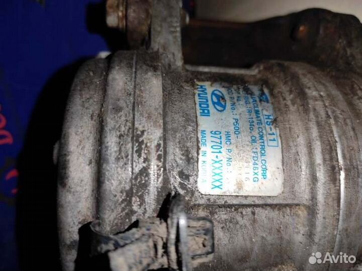 Компрессор кондиционера Kia Picanto 2007