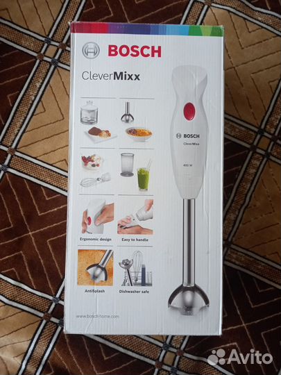 Блендер погружной bosch