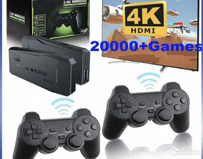 Игровая приставка game stick lite