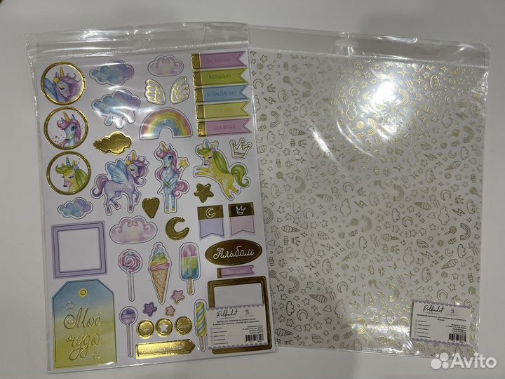 Набор для скрапбукинга «Единорожка»