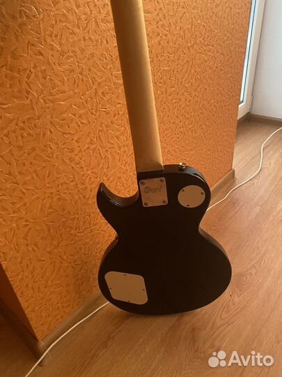 Гитара cort cr100-BK les paul и звуковая карта