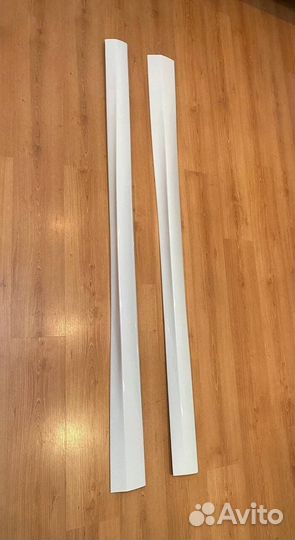 Накладки на пороги Шкода Октавия А7 2013-2020г.в