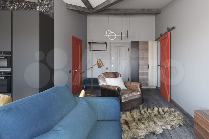 2-к. квартира, 61 м², 5/5 эт.