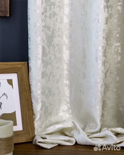 Шторы Версаль Молочный готовые и на заказ