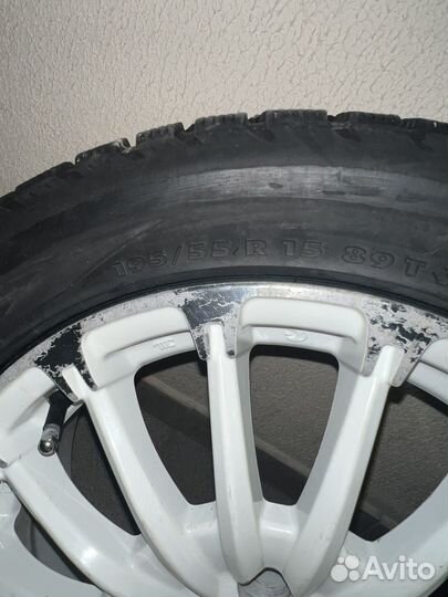 Диски с колесами зимними r15 195/55