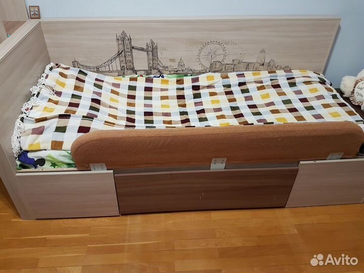 Ограничитель мягкий 150см*30см для кровати