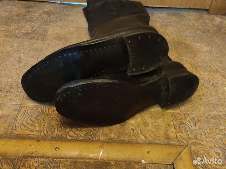 Сапоги хромовые