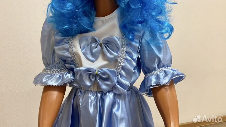 Костюм Мальвины с большим бантом