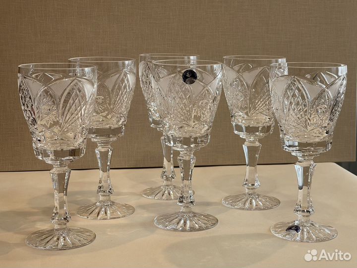 Набор рюмок хрусталь, богемское стекло