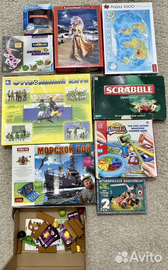 Настольные игры для детей пакетом