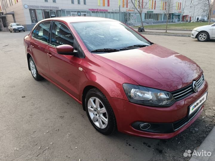 Volkswagen Polo 1.6 AT, 2015, 34 876 км