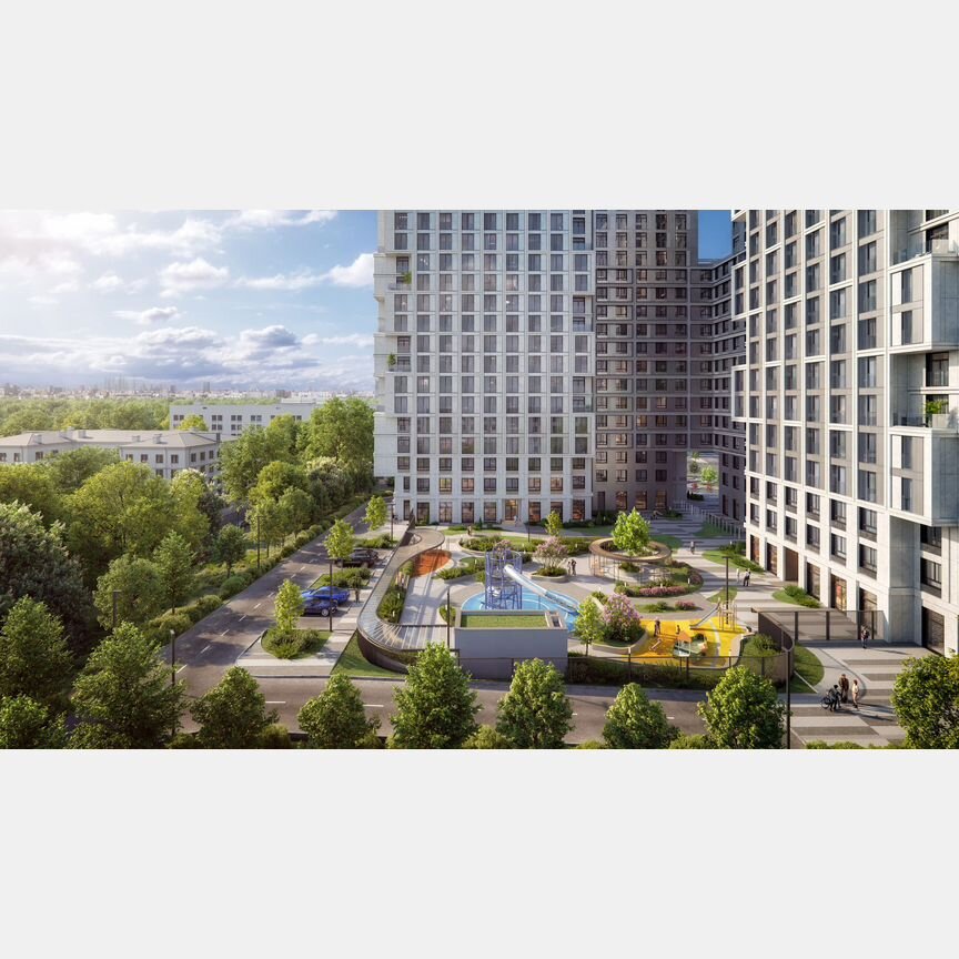 Апартаменты-студия, 25,5 м², 2/20 эт.