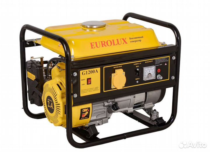 Бензиновый генератор Eurolux G1200A