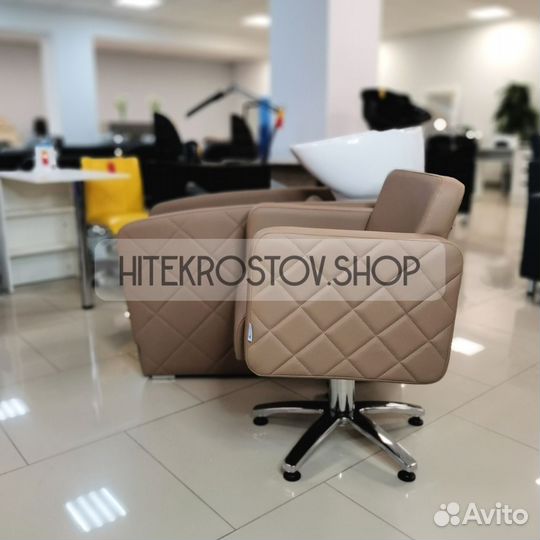Парикмахерское Кресло Элит и мойка Lazzio