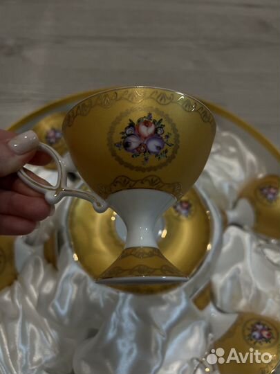 Сервиз кофейный фарфор