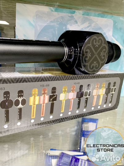 Микрофон с Динамиком ис-63 Портативный Глянц