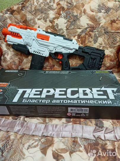 Игроленд Бластер с поролоновыми патронами