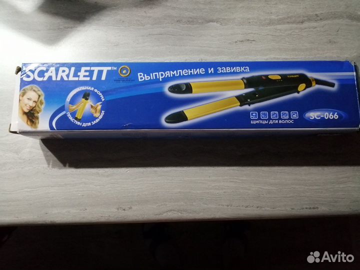 Выпрямитель и завивка для волос 2в1