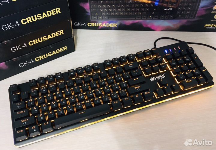 Полу-механическая клавиатура Hiper, новая