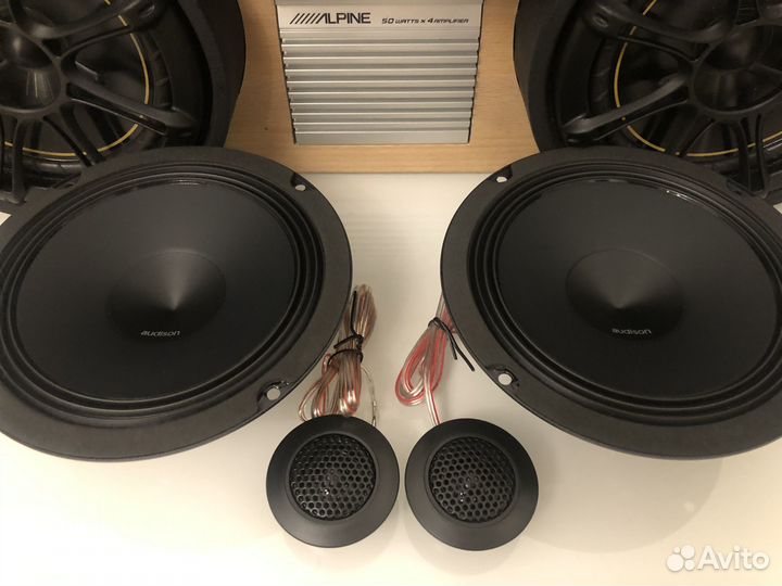 Audison 165 мм компонентная акустика новая