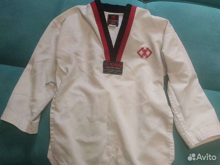 Добок для тхэквондо 140 + жёлтый пояс