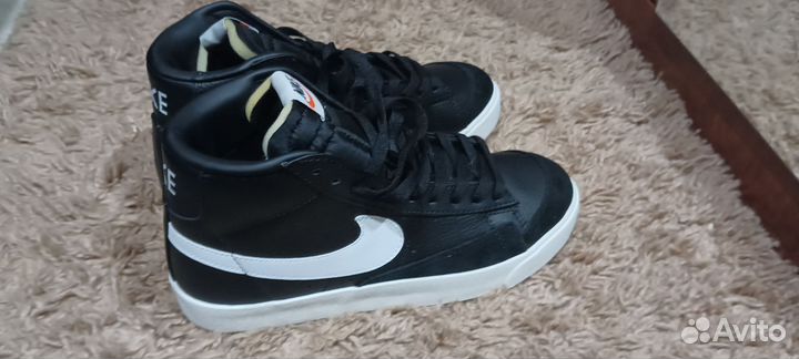 Кроссовки nike blazer mid 77 black