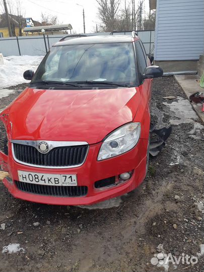 Skoda fabia 2 на запчасти
