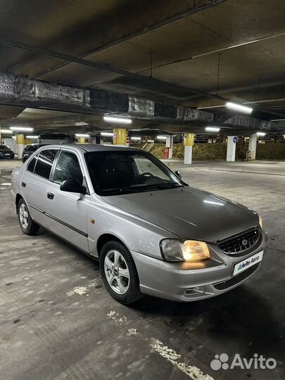 Hyundai Accent 1.5 AT, 2004, 249 000 км