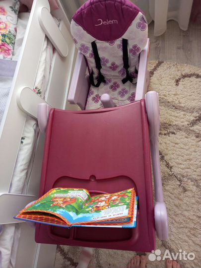 Стол для кормления и занятий 2 в одном