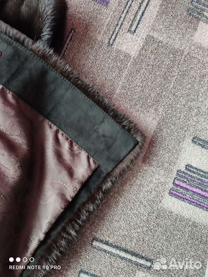 Шуба мутон норка, новая, одета два раза