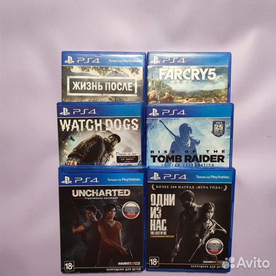 Игры для приставок ps4