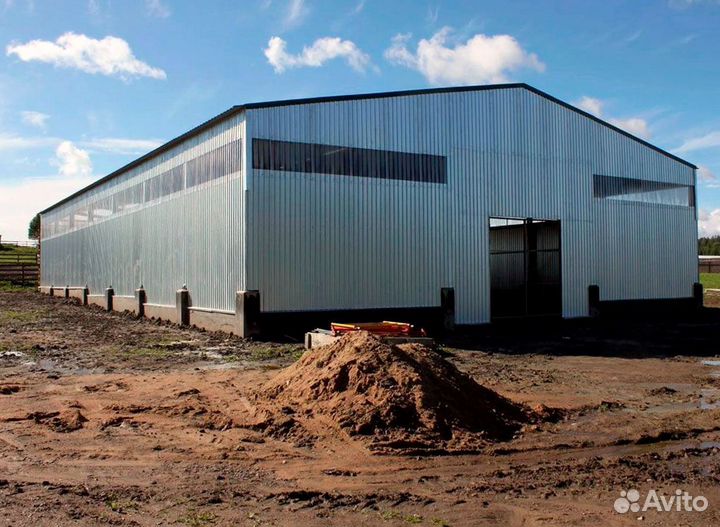 Продажа коровников бескаркасных под ключ, арт:Lfx