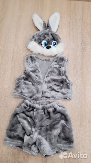Новогодний костюм зайчик