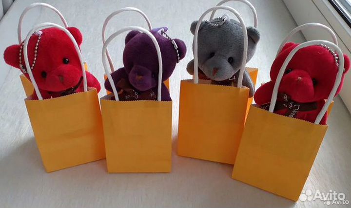 Брелки мягкие игрушки