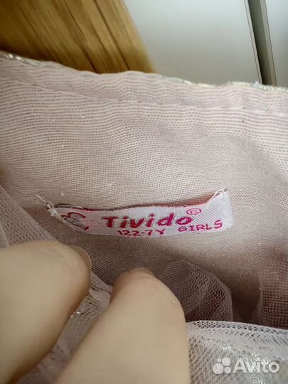 Новогоднее платье пышное 122-134