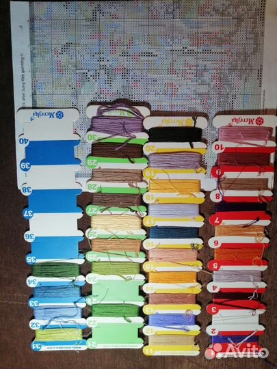 Вышивка крестом Merejka 