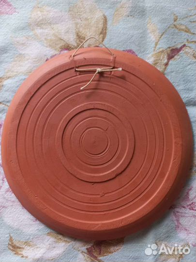 Настенная тарелка декоративная