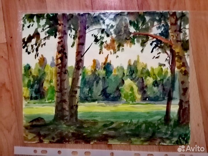 Акварели 1960-70х