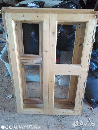 Окно деревянное