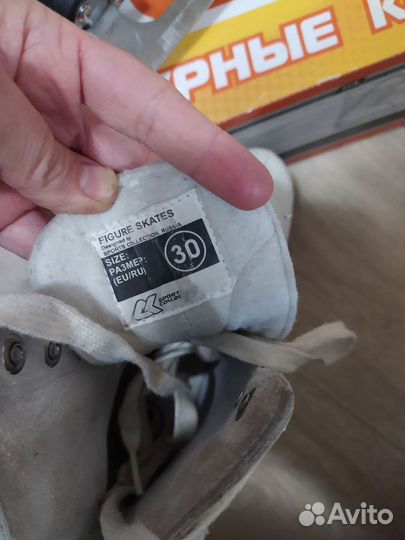 Фигурные коньки 30 размер