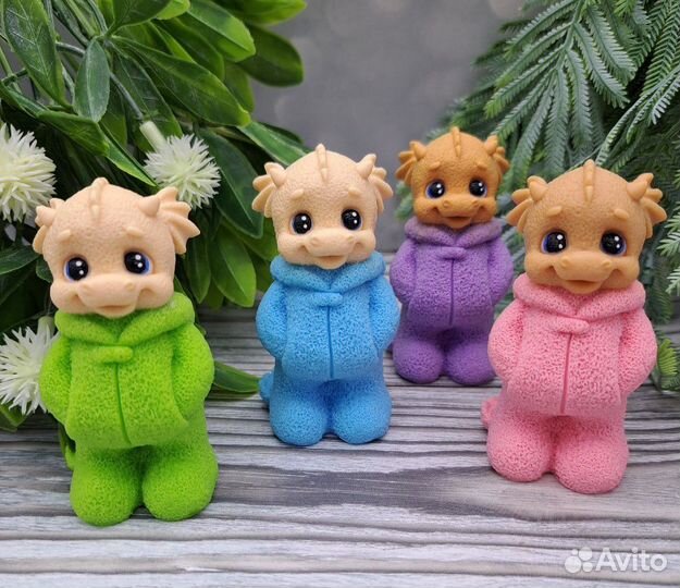 Форма силиконовая для мыла Дракон