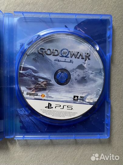 Диск на ps5 god of war ragnarok