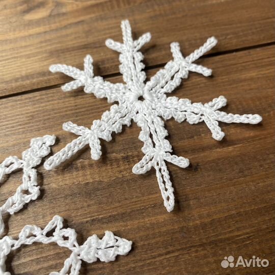 Елочные игрушки снежинки