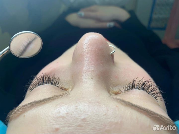 Наращивание ресниц на дому