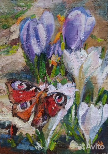 Картина маслом на холсте, 