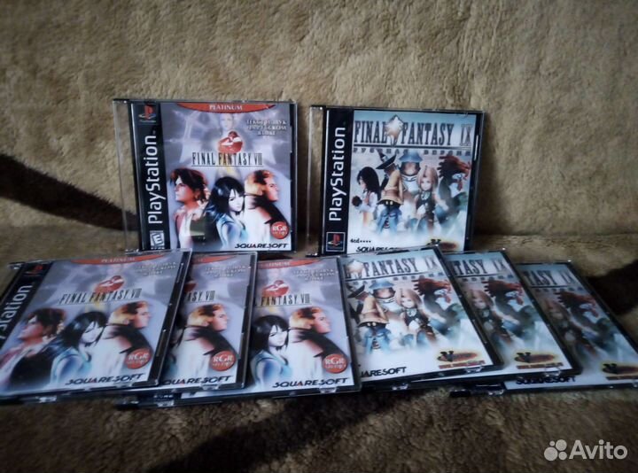 Final fantasy на Sony ps1